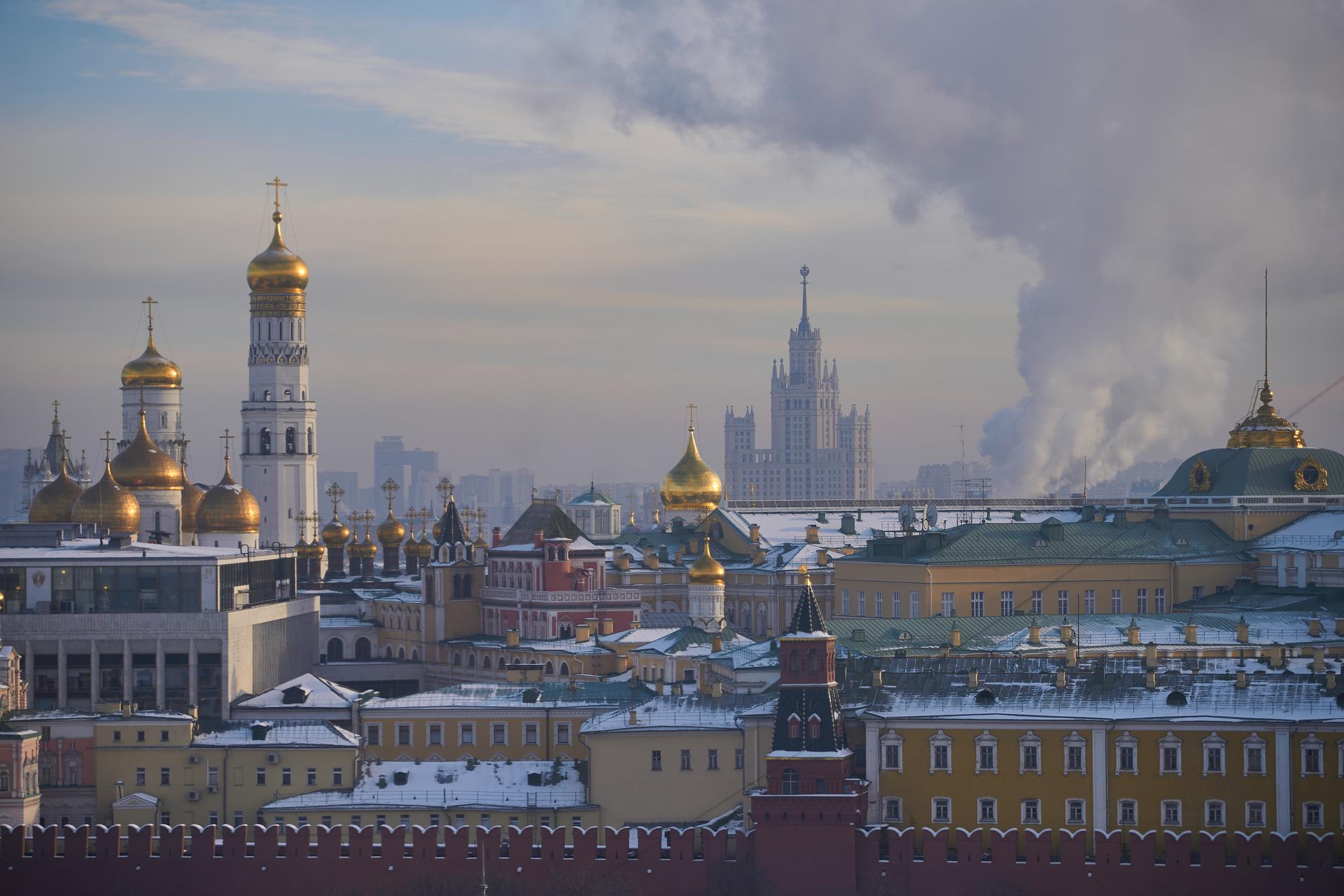 Москва - город контрастов