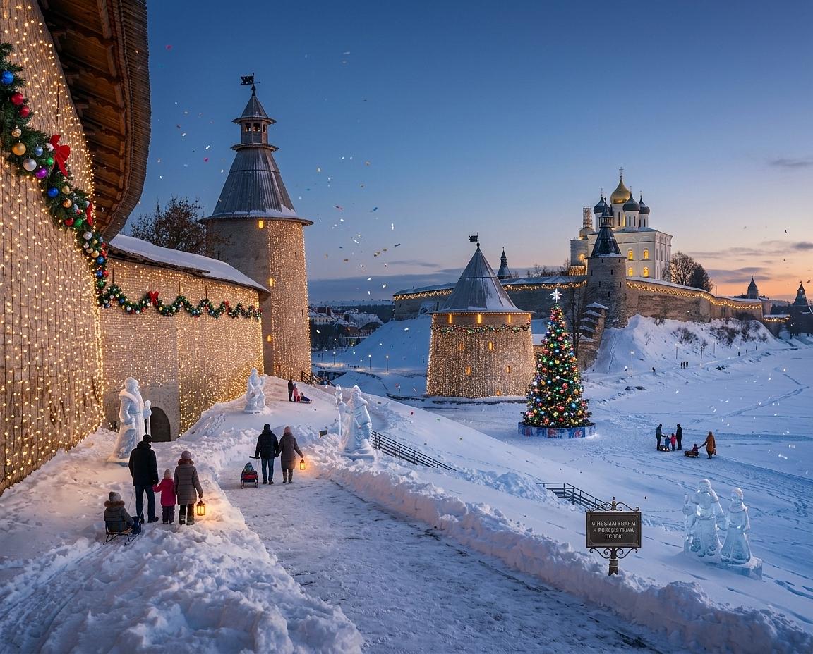 НОВЫЙ ГОД во ПСКОВЕ (4 дня) Ласточкой из Петербурга