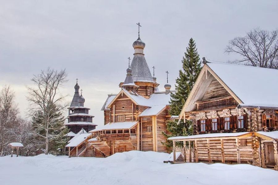 Новогодние Великий Новгород, Псков, Изборск, Печоры и 3 крепости