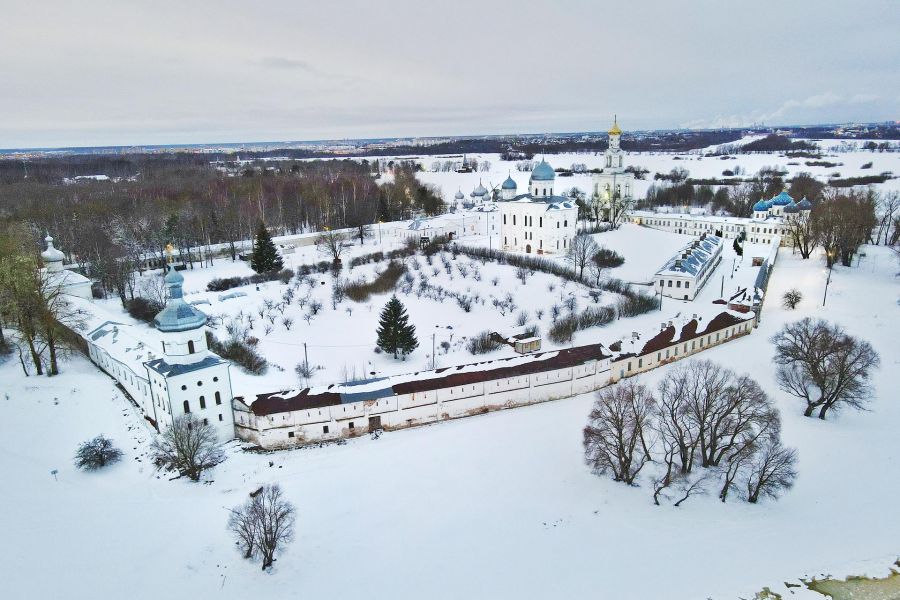 Новогодний Великий Новгород