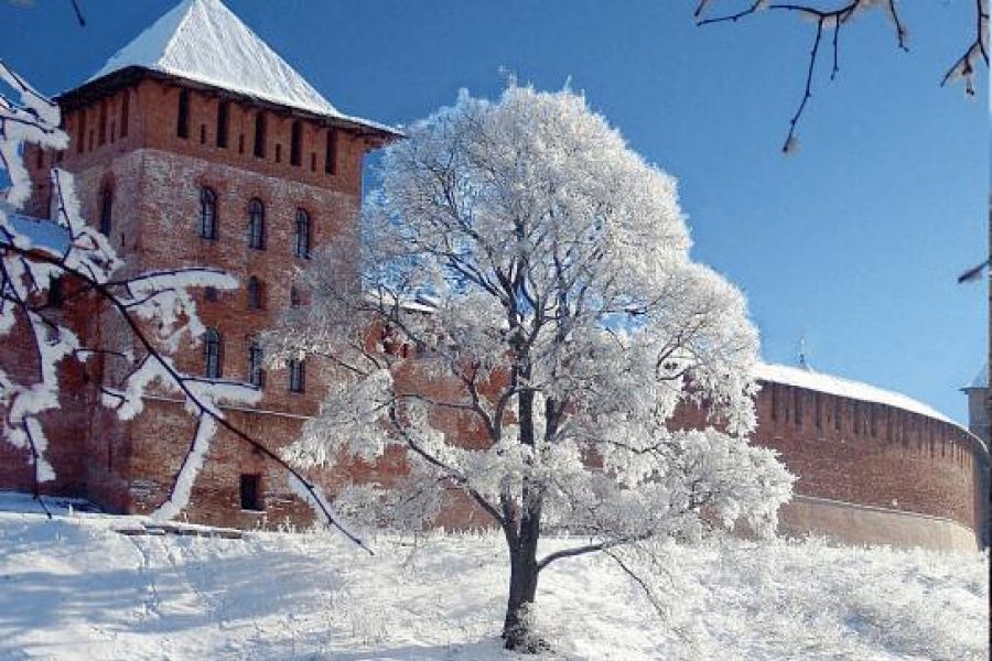 Новогодний Великий Новгород