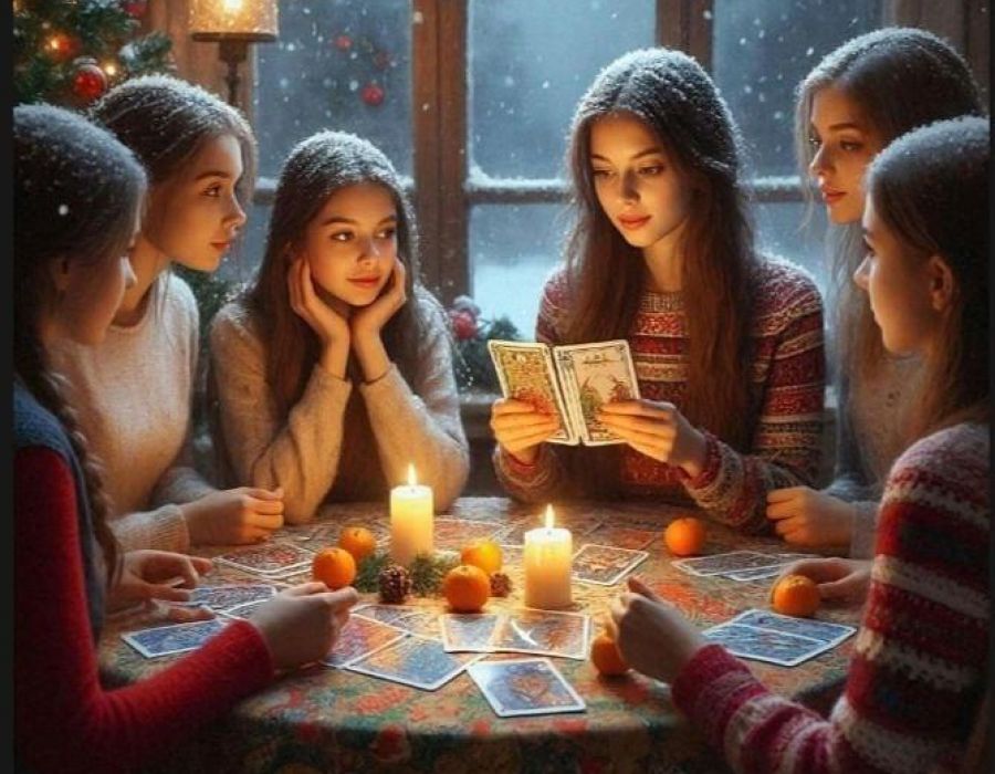 Вечерняя программа "Рождественские гадания на метафорических картах"