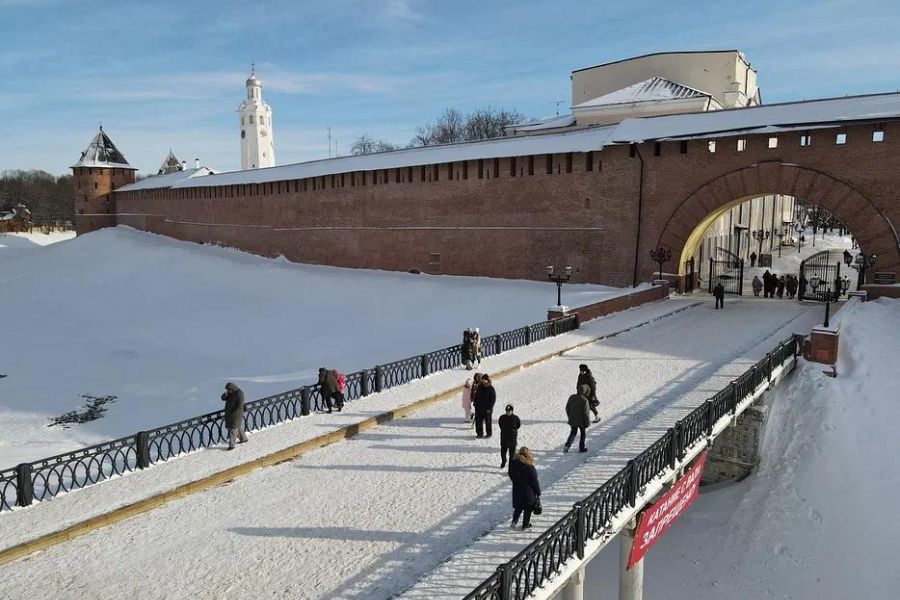 Зимние чудеса: Великий Новгород, Псков, Изборск, Печоры за 3 дня