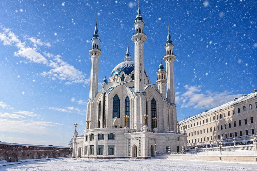 Новогодняя ночь в Казани.