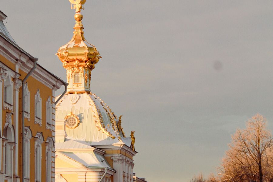 Автобусная экскурсия в Петергоф. Большой дворец