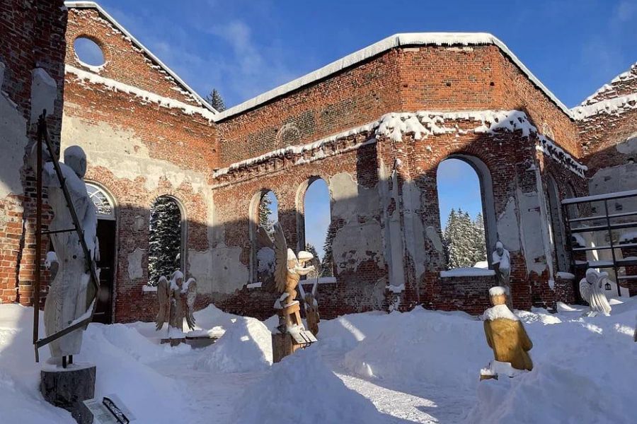 Новогодний уикенд. Карельская Роза - от водопадов до Деда Мороза