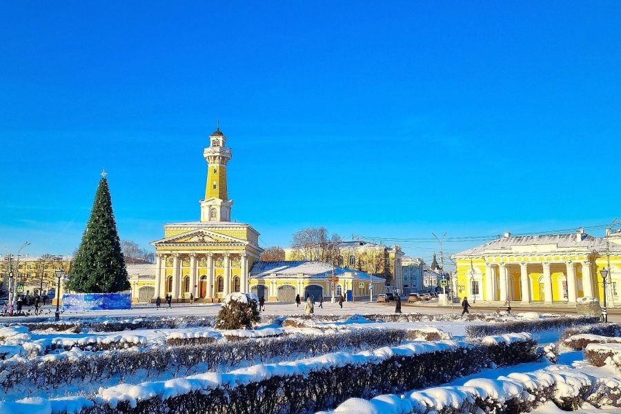 Новогодние каникулы в Костроме